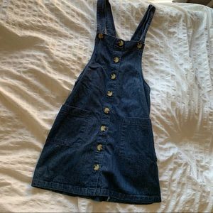 Denim Overall Dress